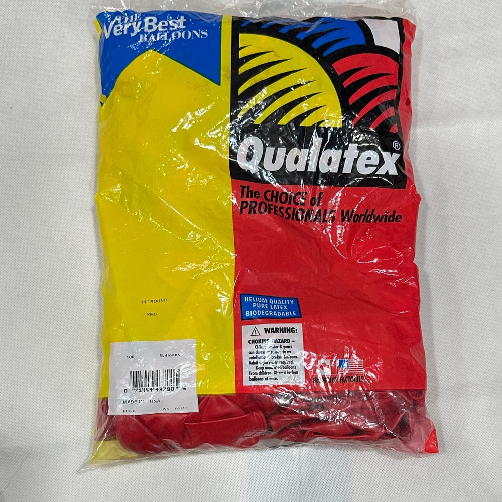 Qualatex 11”  Latex Balloons